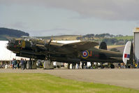 PA474 @ EGQL - Avro Lancaster 1 at RAF Leuchars, Scotland. - by Malcolm Clarke