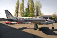 N6282N @ EGTC - Cessna 421C Golden Eagle at Cranfield Airport, UK. - by Malcolm Clarke