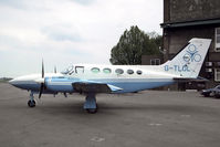 G-TLOL @ EGTC - Cessna 421C Golden Eagle at Cranfield Airport, UK. Re-registered as G-TREC July 2 1996. - by Malcolm Clarke