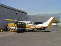 N92822 @ POC - Parked at Brackett - by Helicopterfriend