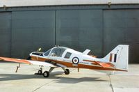 XX515 @ EGXE - Bulldog T.1 of the Bulldogs Aerobatic Team on display at the 1978 Leeming Open Day. - by Peter Nicholson