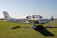 N40GD @ EGBR - Cirrus SR-22 at Breighton Airfield, UK. - by Malcolm Clarke