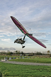 G-BYMF @ NEARBY FIE - Shot whilst taking off from Sherburn Biker Cafe, West Yorkshire - by Mick Emmett