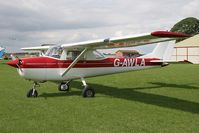 G-AWLA @ FISHBURN - Reims Cessna F150H at Fishburn Airfield, UK in 2006. - by Malcolm Clarke