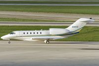 N48VE @ KSAT - CitationX what a large business plane - by FBE