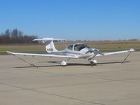 N407DS @ EDJ - On the ramp at Bellefontaine, Ohio - by Bob Simmermon