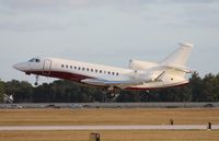 N763FJ @ ORL - Falcon 7X