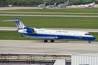 N764SK @ KSAT - taxying ti its stand
