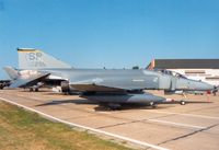 69-7295 @ MHZ - F-4G Phantom of 81at Tactical Fighter Squadron/52nd Tactical Fighter Wing in the static park of the 1988 Mildenhall Air Fete. - by Peter Nicholson