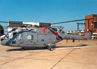 ZD262 @ MHZ - Lynx HAS.3 of 702 Squadron on display at the 1988 Mildenhall Air Fete. - by Peter Nicholson