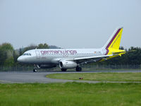 D-AGWK @ EGPH - Germanwings arrives on runway 24 at EDI - by Mike stanners