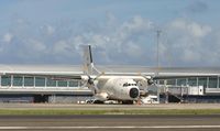 50 48 @ TNCM - a front look at the german bird Air Force Transall C-160D  - by SHEEP GANG