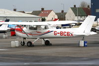G-BCBX @ EGGP - Privately owned, Previous ID: F-BUEO - by Chris Hall