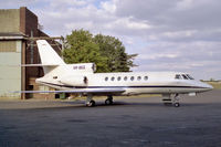 VR-BKG @ EGTC - Dassault Falcon 50 at Cranfield Airport. - by Malcolm Clarke