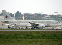 A7-ADA @ LFBO - Lining up rwy 32L for departure... - by Shunn311