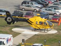 N381PH @ 96IN - Landing at VA Medical Center in Indianapolis. - by Bob Simmermon