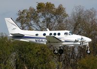 N104LC @ DTN - Landing at Downtown Shreveport.