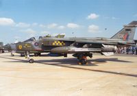 XX955 @ MHZ - Jaguar GR.1A of 54 Squadron at RAF Coltishall on display at the 1988 Mildenhall Air Fete. - by Peter Nicholson