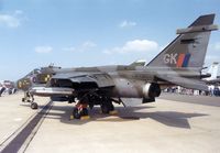 XX955 @ MHZ - Another view of the 54 Squadron Jaguar GR.1A in the static park of the 1988 Mildenhall Air Fete. - by Peter Nicholson