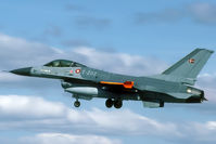 E-202 @ EKSP - Full AB take off during the 1995 Tactical Fighter Weaponry. - by Joop de Groot