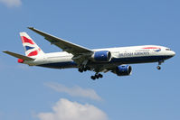 G-ZZZA @ EGLL - Short final to 09L at Heathrow. - by MikeP