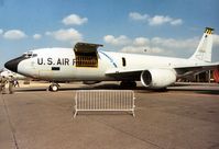 62-3504 @ MHZ - KC-135R Stratotanker of 19th Air Refuelling Wing on display at the 1988 Mildenhall Air Fete. - by Peter Nicholson