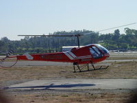 N890JR @ POC - Hovering - by Helicopterfriend