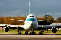 B-KAH @ EGCC - Cathay Pacific - by Chris Hall