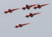 UNKNOWN @ EDDH - Patrouille Swiss at Hamburg sky - by Holger Zengler