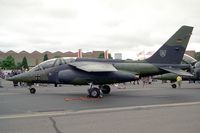 40 09 @ EGXW - Dassault-Dornier Alpha Jet A. From FLG FFB Fürstenfeldbruck and seen at RAF Waddington's 1995 Air Show. - by Malcolm Clarke