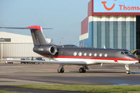 G-CGUL @ EGGW - Gulfstream at Luton - by Terry Fletcher