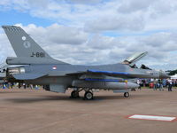 J-881 @ EGVA - General Dynamics F-16AM Fighting Falcon J-881 Royal Netherlands Air Force - by Alex Smit