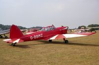 G-BBMZ @ WOBURN - De Havilland DHC-1 Chipmunk 22. Ex RAF trainer WK548 seen here at the 1995 De Havilland Moth Rally. - by Malcolm Clarke