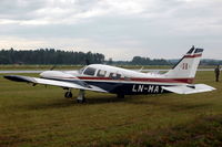 LN-MAT @ ESKD - Norwegian Seneca at Dala-Järna airfield, Sweden - by Henk van Capelle