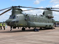 ZA707 @ EGVA - Boeing-Vertol CH-47D Chinook HC2 ZA707 Royal Air Force - by Alex Smit