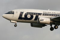 SP-LKD @ EBBR - flight LO235 is descending to rwy 25L - by Daniel Vanderauwera