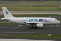 SU-KBB @ DUS - Koral Blue Airbus A319-112 - by Joker767