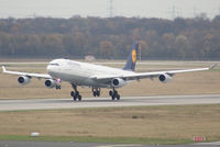 D-AIGX @ DUS - Lufthansa Airbus A340-313X - by Joker767