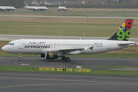 5A-ONB @ DUS - Afriqiyah Airbus A320-214 - by Joker767