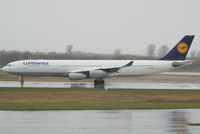 D-AIFE @ DUS - Lufthansa Airbus A340-313X - by Joker767