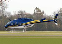 N588MA @ DTN - Departing the Shreveport Downtown Airport.