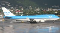 PH-BFH @ TNCM - KLM taxing to he exit C to the runway for take off - by Daniel Jef