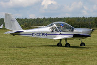 G-CCPH @ EGTB - Visitor departing Aero Expo 2009. - by MikeP
