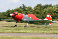 G-GYAK @ EGTB - Parked during Aero Expo 2009. - by MikeP