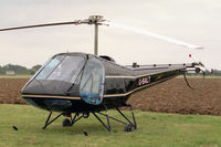 G-BALT @ EGTC - Enstrom F-28A at Cranfield's Air Show and Helifest in 1994. - by Malcolm Clarke