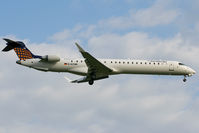 D-ACNB @ EGCC - First visit to MAN for a Eurowings CRJ900. - by MikeP