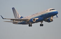 N645RW @ KORD - Shuttle America ERJ 170-100 SE, TCF7620 arriving from KBDL, short final 22R KORD. - by Mark Kalfas