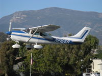 N2125R @ SZP - 1964 Cessna 182G SKYLANE, Continental O-470-S 230 Hp, takeoff climb Rwy 22 - by Doug Robertson