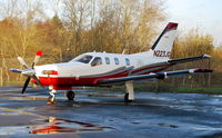 N223JG @ EGLK - Socata TBM 700 visiting Blackbushe - by moxy