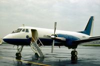 N8PG @ SYR - Gulfstream I seen at Syracuse in the Summer of 1976. - by Peter Nicholson